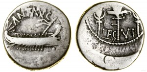 Roman Republic, denarius, (32-31 BC), mobile mint