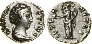 Roman Empire, posthumous denarius, after 141, Rome