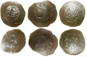 Set of coins, set of 3 x aspron trachas, 11th-13th centuries.