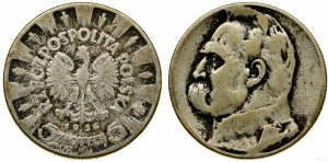 Pologne, 2 x 5 zlotys, 1934, Varsovie