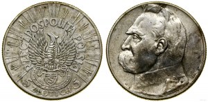 Pologne, 2 x 5 zlotys, 1934, Varsovie