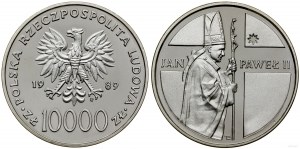 Pologne, 10.000 PLN, 1989, Varsovie