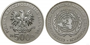 Pologne, 500 zlotys, 1985, Varsovie