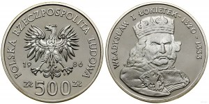 Pologne, 500 zloty, 1986, Varsovie