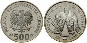 Polsko, 500 zlotých, 1987, Varšava