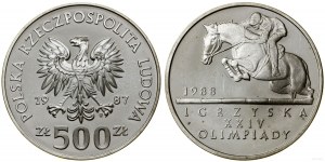 Polsko, 500 zlotých, 1987, Varšava