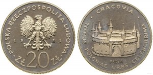 Pologne, 20 zloty, 1981, Varsovie