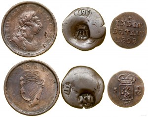 miscellaneous, set of 3 coins