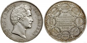 Germany, two-dollar = 3 1/2 guilders, 1838, Munich