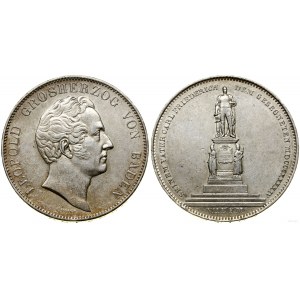 Niemcy, 2 talary = 3 1/2 guldena, 1844, Karlsruhe
