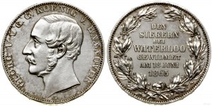 Germany, thaler, 1865 B, Hannover