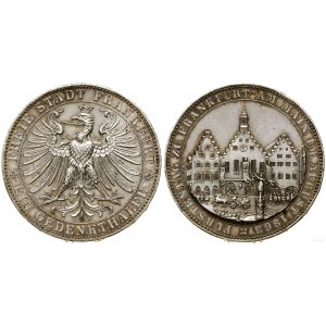 Niemcy, talar, 1863, Frankfurt
