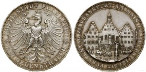 Germany, thaler, 1863, Frankfurt