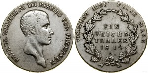 Germany, thaler, 1814 A, Berlin