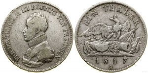 Germany, thaler, 1817 A, Berlin