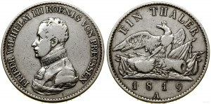 Germany, thaler, 1819 A, Berlin