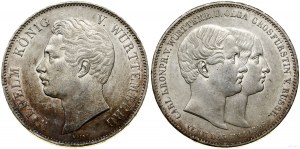 Germany, two-dollar = 3 1/2 guilders, 1846, Stuttgart