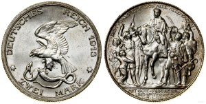 Germany, 2 marks, 1913, Berlin