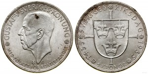 Suède, 5 couronnes, 1935, Stockholm