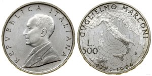 Italia, 500 lire, 1974 R, Roma