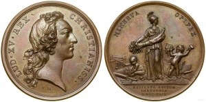 Francia, medaglia commemorativa, 1749
