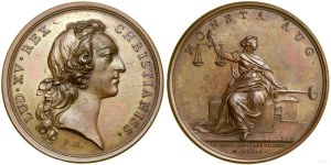 Francia, medaglia commemorativa, 1750