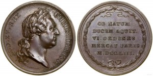 Francia, medaglia commemorativa, 1753