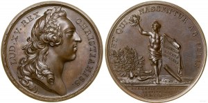 Francia, medaglia commemorativa, 1758