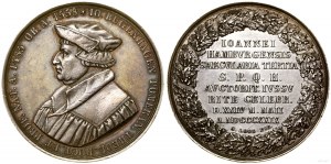 Germany, medal - 300th anniversary of the first public school in Hamburg, 1829