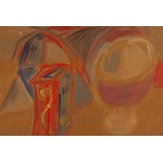Maurice Blond (1899 Łódź - 1974 Clamart we Francji), Martwa natura z kielichem, 1970