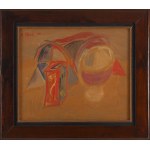 Maurice Blond (1899 Łódź - 1974 Clamart we Francji), Martwa natura z kielichem, 1970