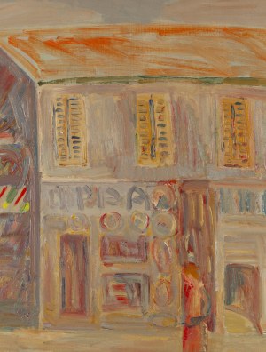 Maurice Blond (1899 Łódź - 1974 Clamart we Francji), Pejzaż miejski