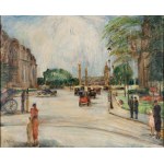 Maurice Blond (1899 Lodz - 1974 Clamart, France), Avenue Winston Churchill in Paris.
