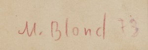 Maurice Blond (1899 Lodž - 1974 Clamart, Francie), Židle (