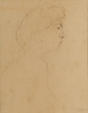 Maurice Blond (1899 Łódź - 1974 Clamart we Francji), Profil kobiety