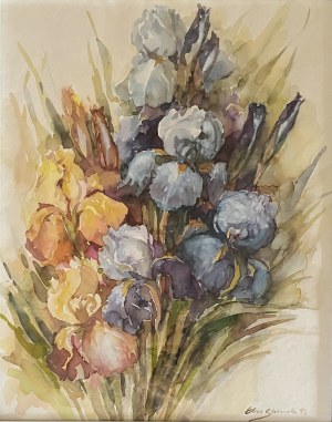 Eliza Stokowska ( 1929 ), Flowers, 1993