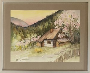 Eliza Stokowska ( 1929 ), Rural Landscape, 1999