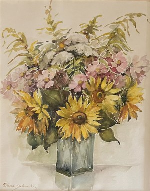 Eliza Stokowska ( 1929 ), Kwiaty, 1991