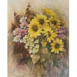 Eliza Stokowska ( 1929 ), Blumen, 1992