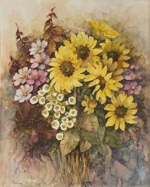 Eliza Stokowska ( 1929 ), Kwiaty, 1992