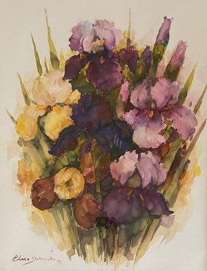 Eliza Stokowska ( 1929 ), Flowers, 1999