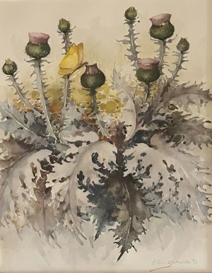 Eliza Stokowska ( 1929 ), Kwiaty, 1991