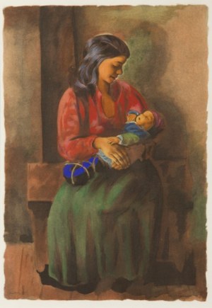 Mojżesz Kisling ( 1891 - 1953 ), Macierzyństwo