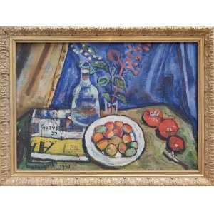 Nathan Grunsweigh (1880-1956), Still life with fruit, 1947