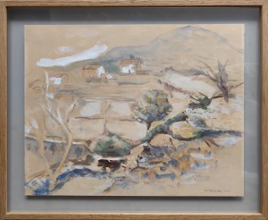 Michel Kikoine (1892-1968), Landscape, 1942