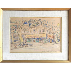 Paul Signac (1863-1935), Van Gogh House in Arles, circa 1950.