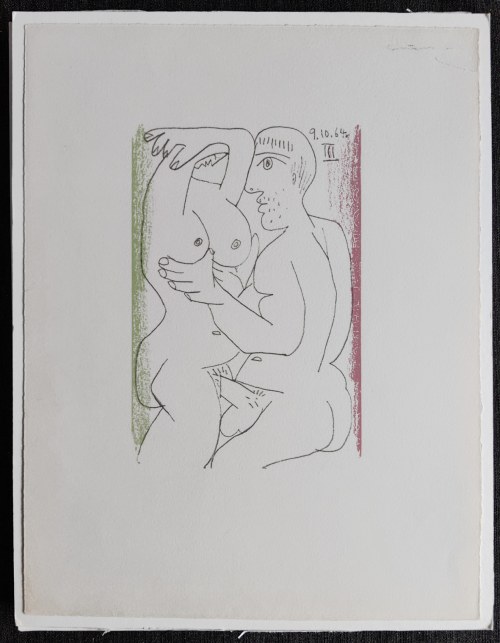 Pablo Picasso (1881-1973), Smak szczęścia (14 litografii), 1970