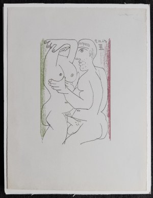 Pablo Picasso (1881-1973), Smak szczęścia (14 litografii), 1970
