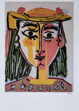 Pablo Picasso (1881-1973), Kobieta w kapeluszu