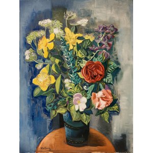 Moses Kisling (1891-1953), Fiori in vaso